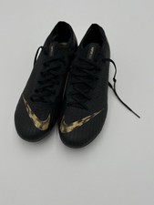 Nike Mercurial Vapor 12 Elite FG Black Gold AH7380-077 Men's 6.5