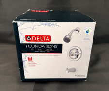 Delta B114900C Foundations Single-Handle 1-Spray Tub/Shower Faucet in Chrome NIB