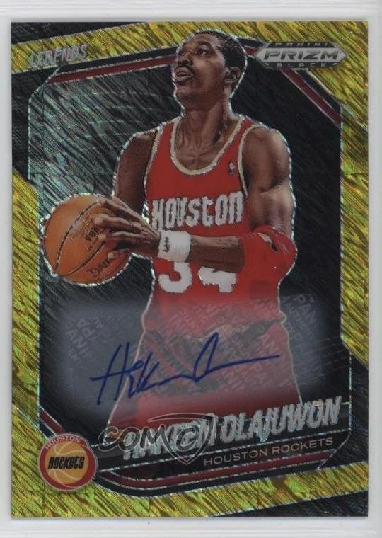 Hakeem Olajuwon Autograph Basketball Cards for sale | eBay