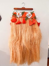 Vintage Authentic Hula Grass Skirt