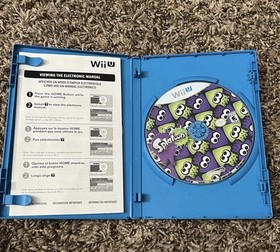 Nintendo Wii U - Splatoon CIB Complete Authentic Tested First Print