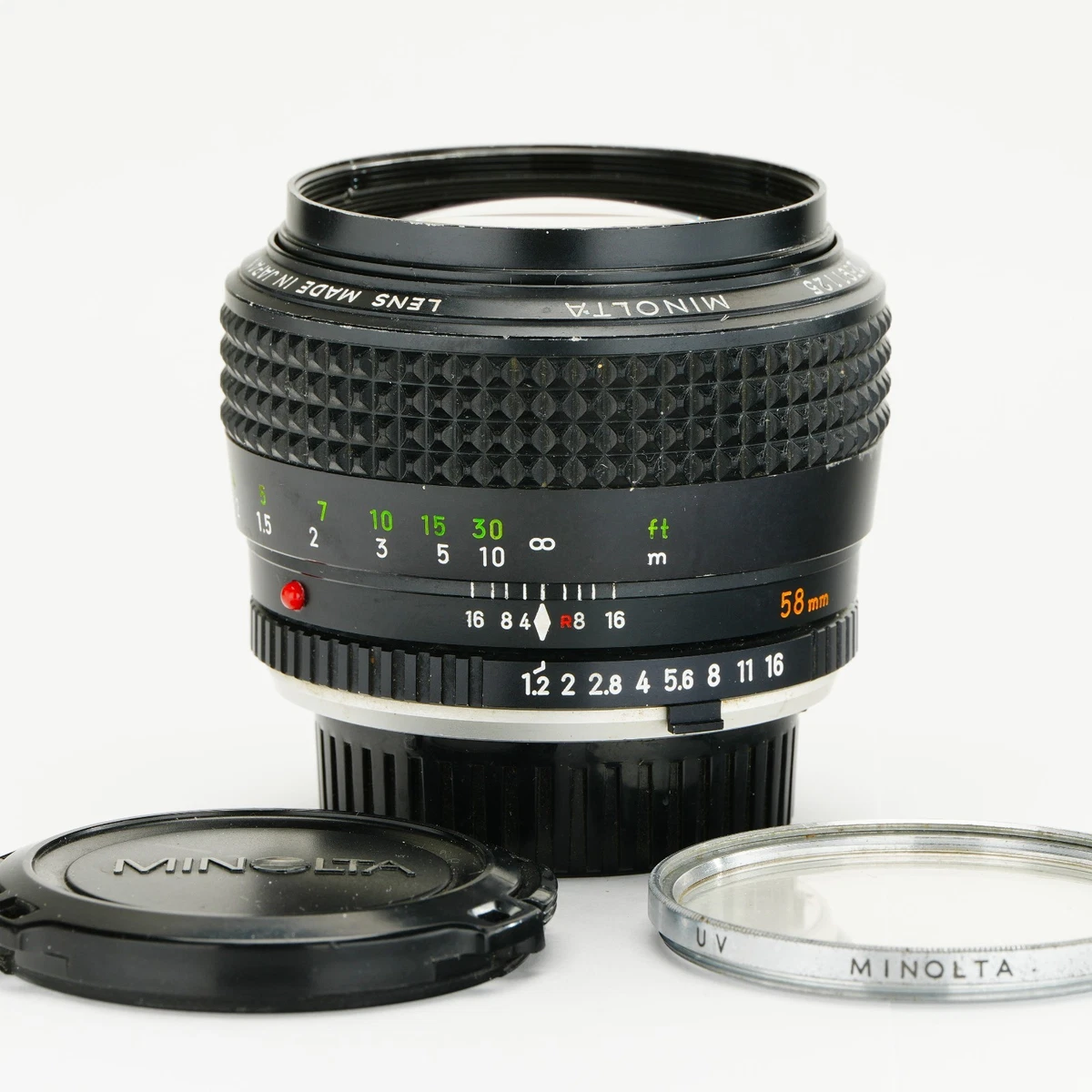 Minolta 58mm Focal f/1.2 Camera Lenses for sale | eBay
