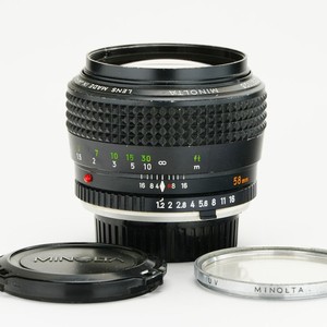 Minolta 58mm F1.2 Mc Rokkor | eBay