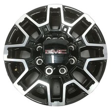1 Wheel Rim For Sierra Denali 2500 Like New Oem Machined Black