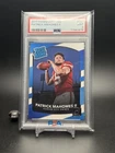 2017 Panini Donruss - Rated Rookie Patrick Mahomes II #327 RC PSA 9
