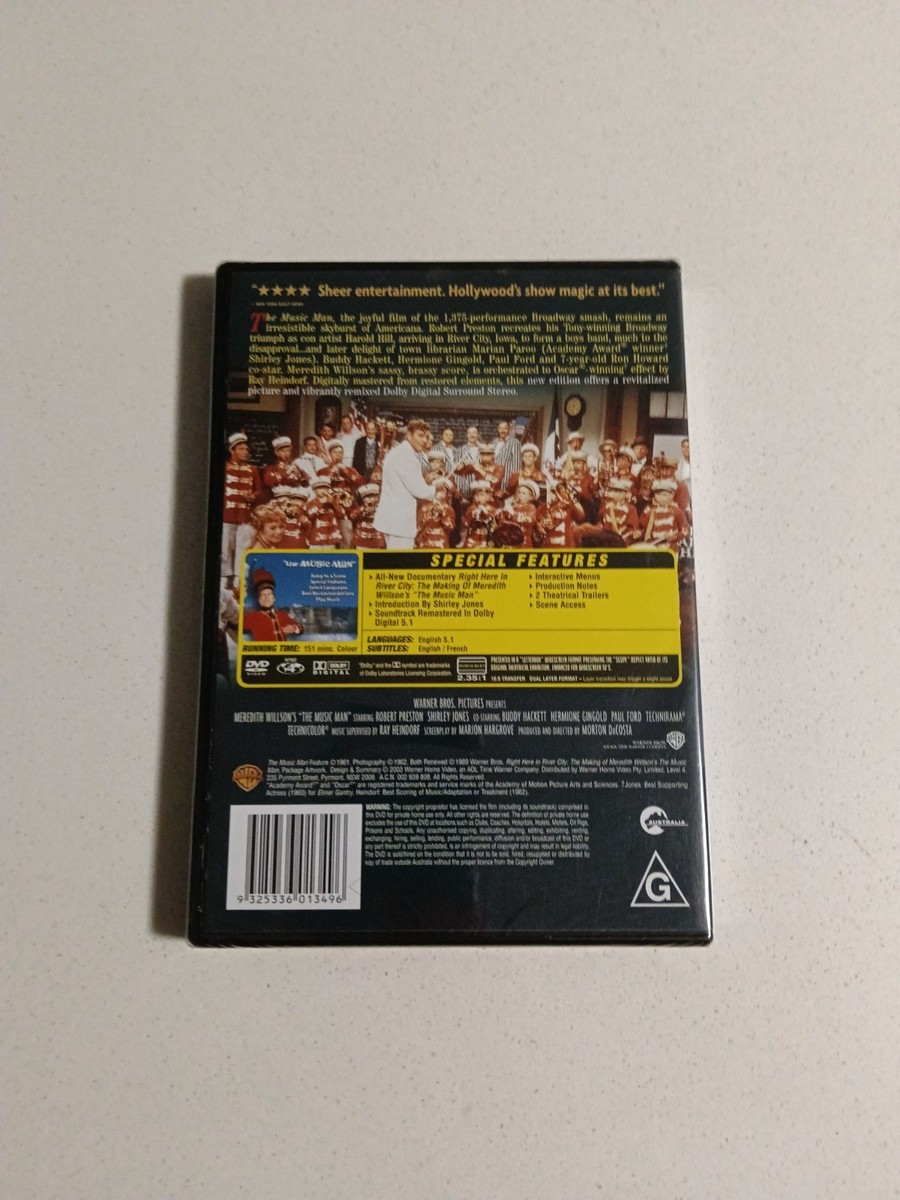 Music Man, the (DVD, 1961) for sale online | eBay Australia