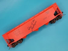 ROUNDHOUSE  HO BRIGHT ORANGE 3 BAY HOPPER BURLINGTON EVERYWHERE WEST CB&Q 170496