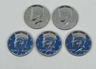Lot Of 5 90% Silver 1964 Kennedy Half Dollars