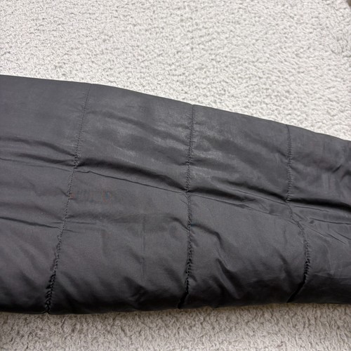 APC Coat Mens Medium Black Puffer Full-Zip Jacket Quilted Minimalist insultated - Picture 18 of 23