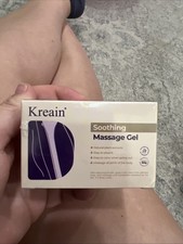 Kreain Soothing Massage Gel 100g Muscle Joint Relief Fast Absorbing New Sealed