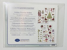 Creative Memories Stickers HOLIDAY VICTORIAN STICKERS Christmas Santa Tree