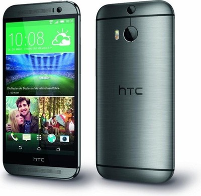 HTC One M8 Smartphone 5 Zoll 16 GB metallgrau ''gebraucht''