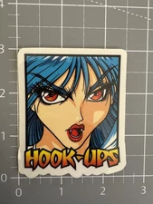 Hook Ups Sticker Rare Vintage  Vampire Médium