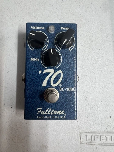 Fulltone 70-BC Fuzz Guitar Effect Pedal