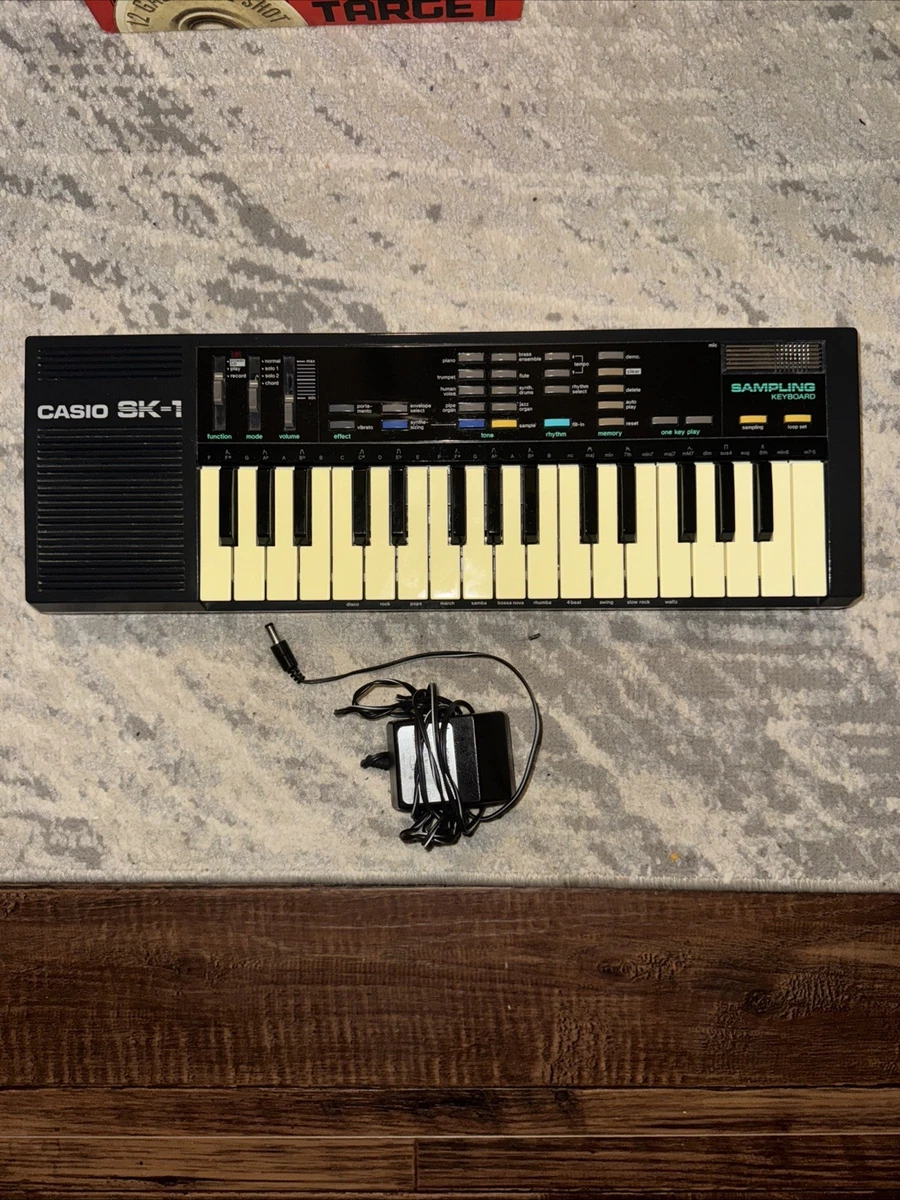 CASIO SK-1 箱・説明書付き 極美品 Yahoo!オークション - CASIO カシオ