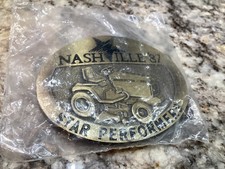1987 John Deere Belt Buckle New Old Stock  Nashville 87 Star Performers  