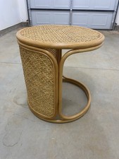 Coffee table made of wicker mesh. Very beautiful, new