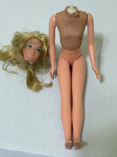 Vintage 1967 Mattel Barbie SKIPPER Puppe - Kopf mit Körperschaden (Hongkong) - Bild 1 von 6