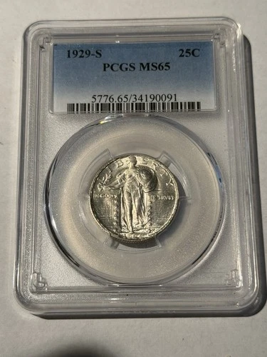 1929-S Standing Liberty Quarter PCGS MS65 Silver 25C Better Date SLQ