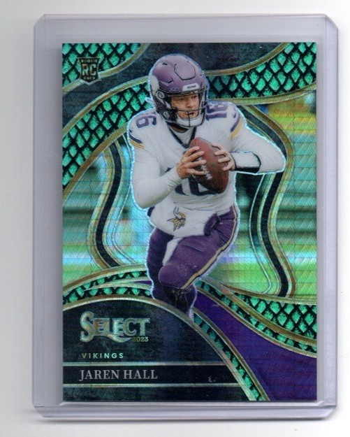 2023 Panini Select Club Level Jaren Hall #261 Dragon Scale Prizm Rookie /70