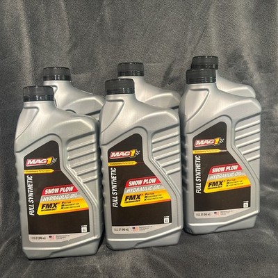 Plow Oil Snow Hydraulic Fluid Mag 1 Full Synthetic Fluid -50 MAG165979 6 Quarts