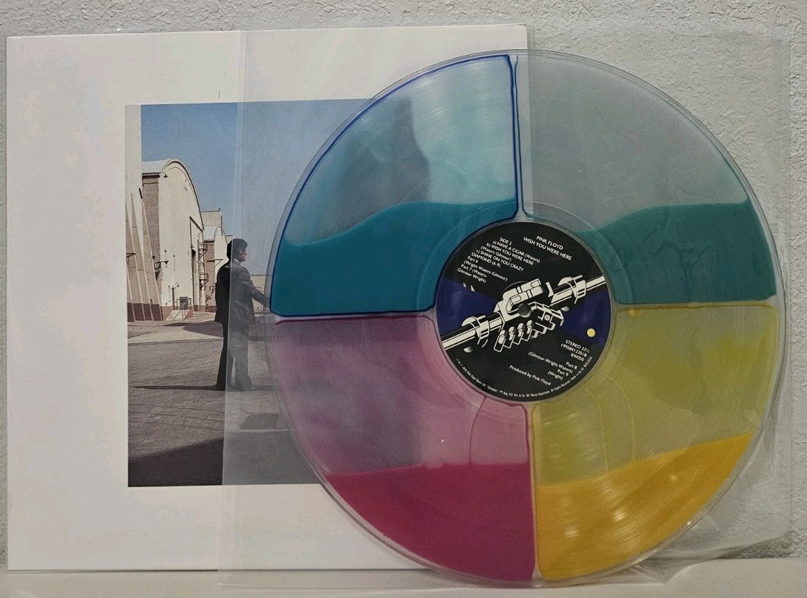 Pink Floyd Wish You Were Here 50th Anniversary Liquid Filled Vinyl