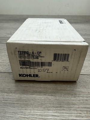 Kohler K-T22032-4-CP Tempered Transfer 3 Func. Diverter Valve Trim Chrome *READ*