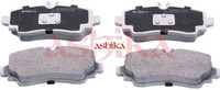 Ashika 50-00-0026 Bremsbelagsatz FüR Scheibenbremse Bremsbelagsatz