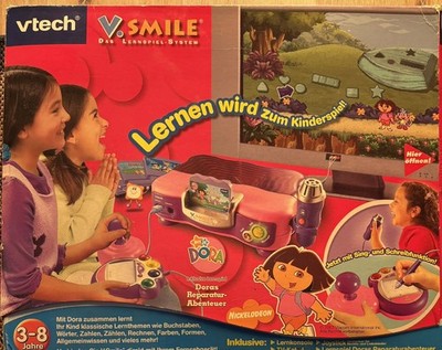 VTech V.Smile TV-Lernkonsole - Daras Reparatur Abenteuer - Das Lernspiele-System