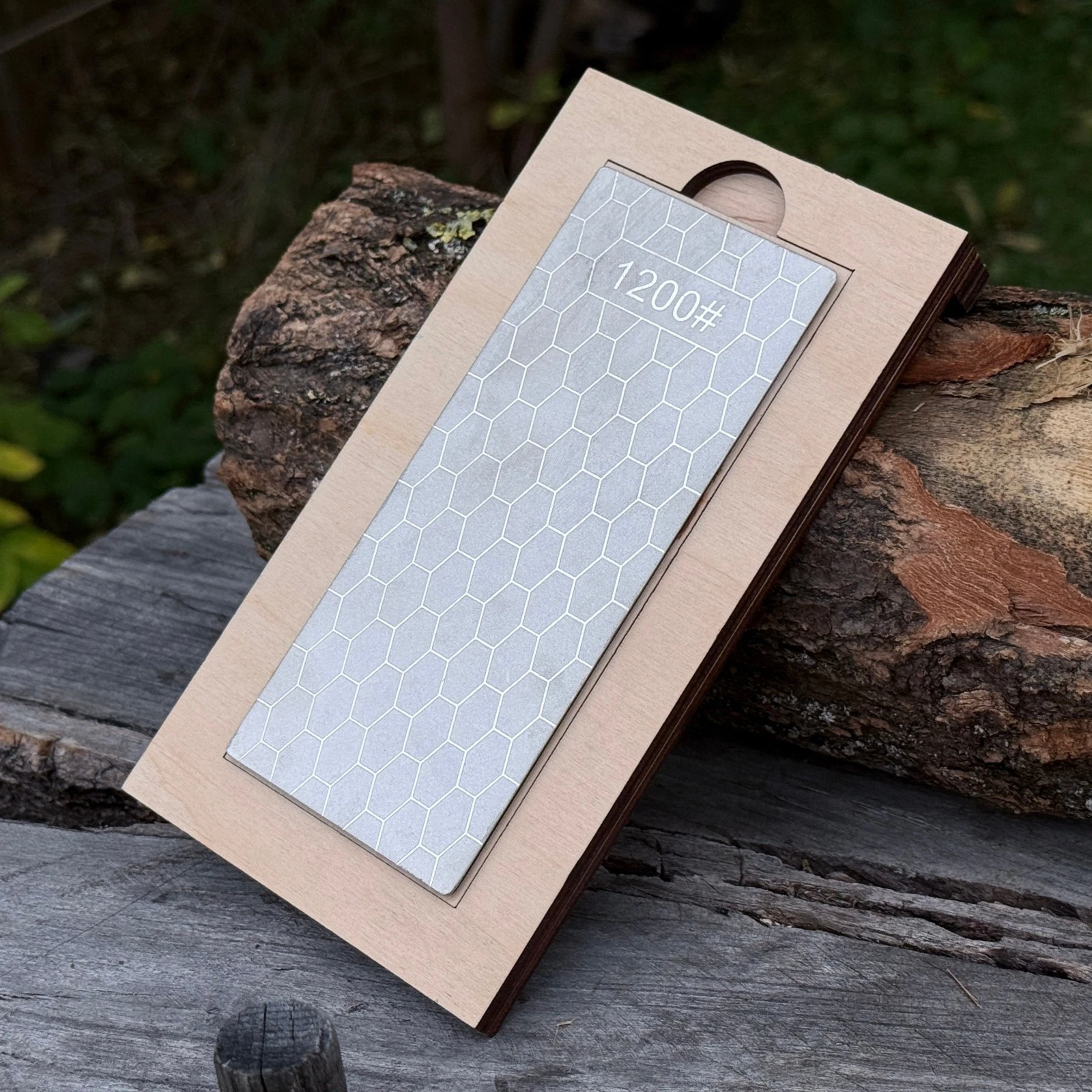 Diamond Sharpening Stone 1200Grit with Wooden Stand Knife Tool Sharpener
Opens in a new window or