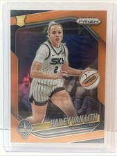 2025 Panini Prizm Hailey Van Lith Orange Prizm Rookie #2 Chicago Sky WNBA /99
