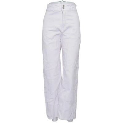 Faf, Jeans, Größe: 38, Weiß, Baumwolle/Elasthan, Einfarbig, Denim, Damen #ABm