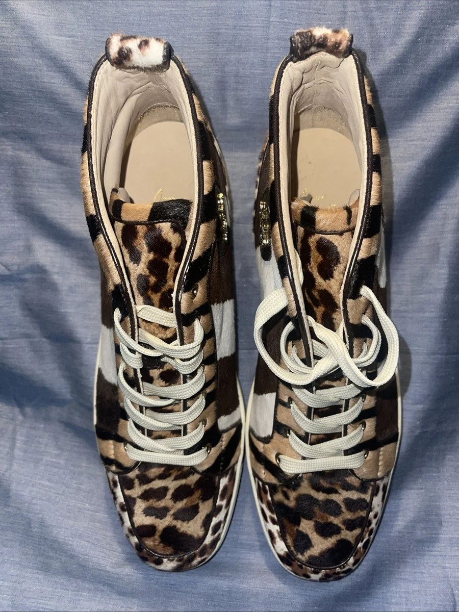 Christian Louboutin Women's Animal Print Casual Shoes for Men for