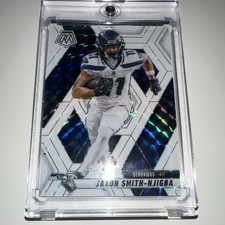 2025 Panini Mosaic Center Stage Jaxon Smith-Njigba #30 White Prizm /25