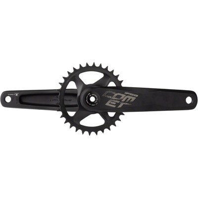 Comet HD Modular 1x Crankset - 175mm, Shimano 12-Speed, 32t Black 310-0374435050