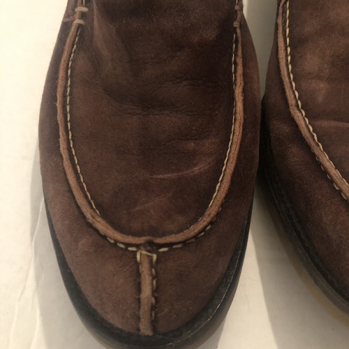 Donald J Pliner Mens Shoes Made In Italy 0712 120 ESLIP Brown Sz 9.5M - Picture 4 of 10