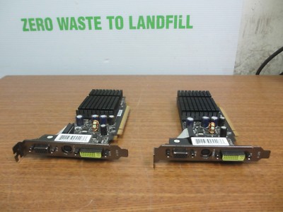 2x XFX PV-T72S-WANG W08/08 GF 7200 GS 256MB DDR2
