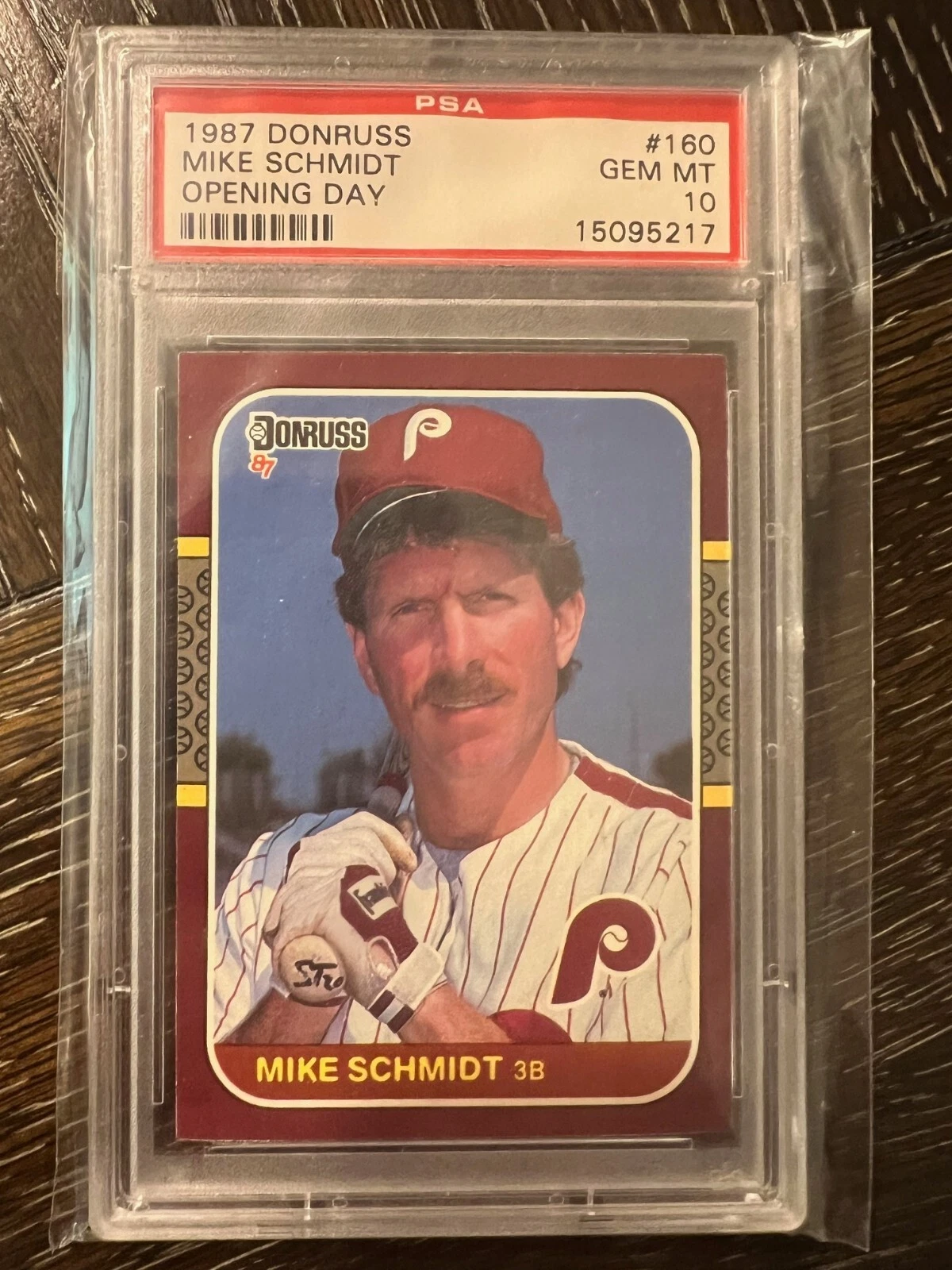 Deal for 1987 Donruss Mike Schmidt Opening Day #160 PSA 10 HOF Philadelphia Phillies