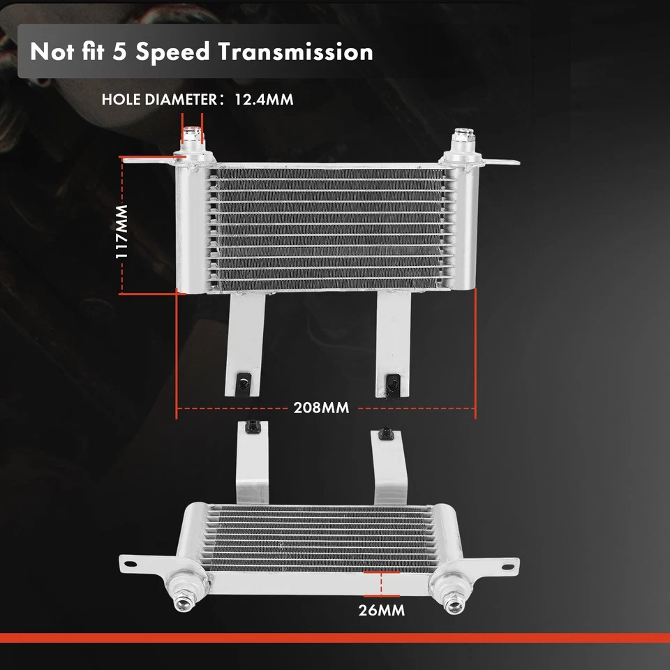 Enfriador de aceite de transmisión automática para Chevy Silverado 2500 GMC Sierra 2500 HD Foto 2 de 4
