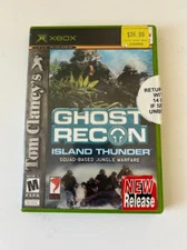 Tom Clancy's Ghost Recon Island Thunder Microsoft Xbox 2003 Not tested w/Manual