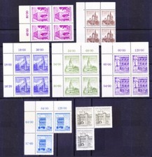Austria 1960 Mint no gum Lot, Buildings, Architecture 
