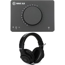 Elgato Wavexlr Microphone Usb Interface And Headphones Bundle