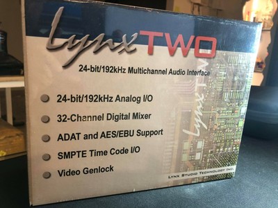 LynxTWO 24-bit/192khz multichannel audio interface NEW