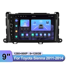 8+128G JOYING Android 13 Car Radio In-dash Head Unit for 2011-2014 Toyota Sienna
