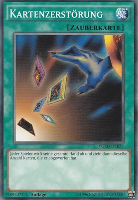 YU-GI-OH Kartenzerstörung Common YGLD-DEB27