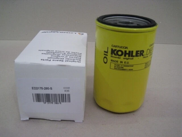 Kohler Lombardini ED0021752800-S Cartridge Filter Oil Ldw Kdi 3 