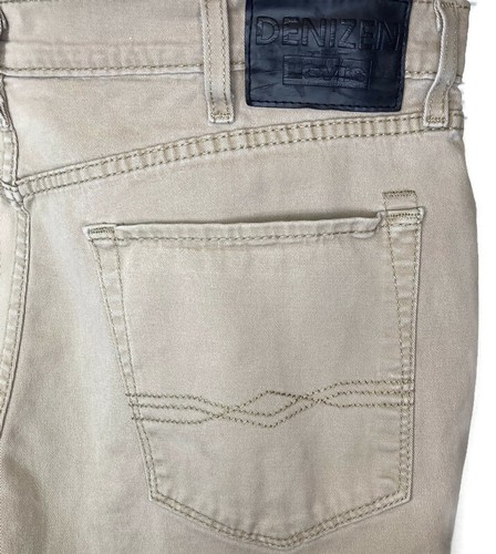 Levi's Denizen 231 Athletic Fit Khaki 