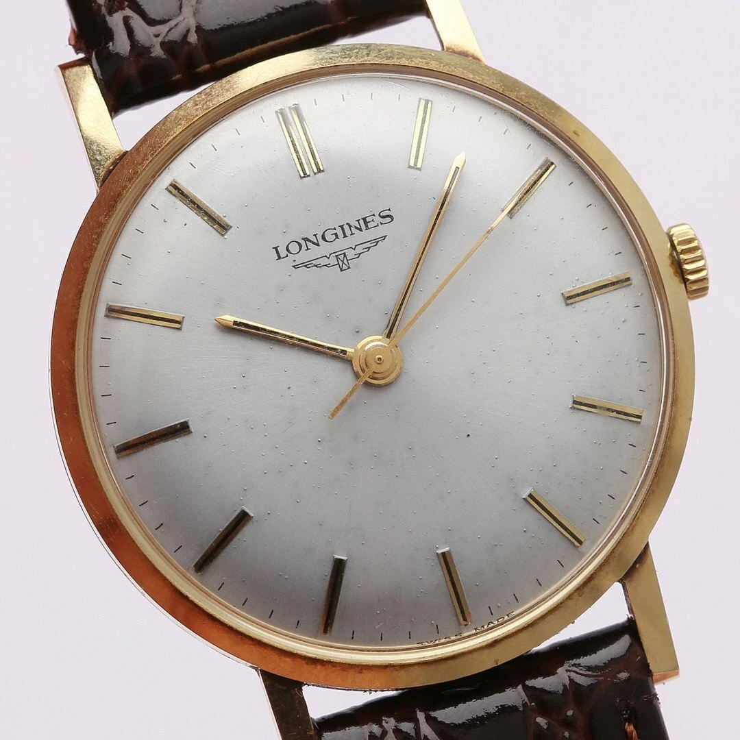 Longines 14 k gold watch