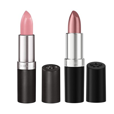 Rimmel Lasting Finish Lipstick 8 hour Elegant Natural Glow Iced Rose/Candy