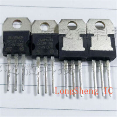 10 PCS STP26NM60N 26NM60N P26NM60N N-Channel 600V 20A MOSFET TO-220 New #WD8
